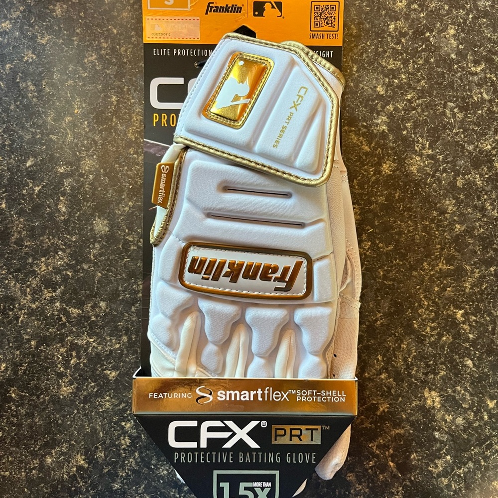 Men’s small Franklin CFX PRT PRO SMART FLEX Baseball batting gloves